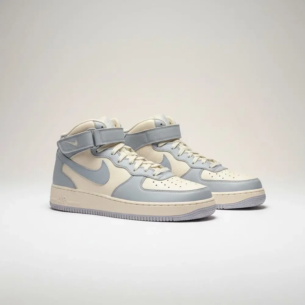 Nike Air Force 1 Mid Custom Nike By Beth Blue White Men’s 12